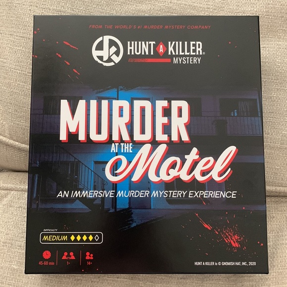 Hunt A Killer Games Like New Murder At The Motel Hunt A Killer Game